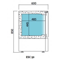 ESCARCHADOR DE COPAS INFRICO ESC 50 CR