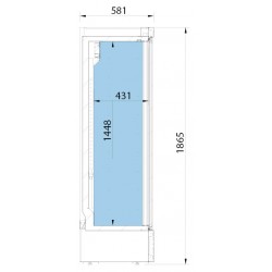 EXPOSITOR REFRIGERADO INFRICO ERC 36 B