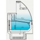 VITRINA EXPOSITORA 2560 MM INFRICO 