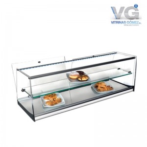 VITRINA NEUTRA DE ACERO INOXIDABLE INOX VRLP 100