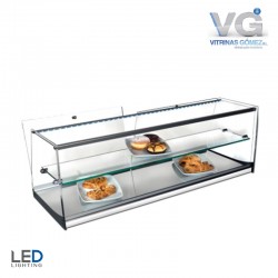 VITRINA NEUTRA DE ACERO INOXIDABLE INOX VRLP 100 LED VITRINA NEUTRA DE ACERO INOXIDABLE INOX VRLP 100 LED