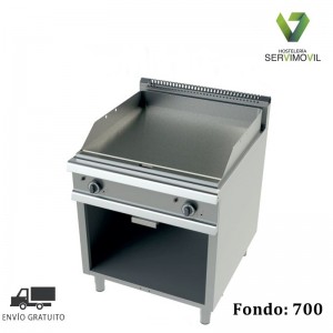 FRYTOPS GAS ACERO RECTIFICADO FONDO 700 
