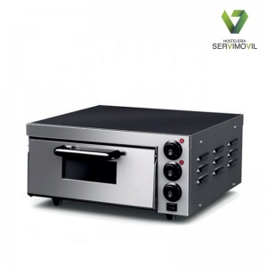 HORNO ELECTRICO DE PIZZA COMPACTO DE 1 CAMARA