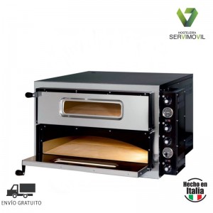 HORNO ELECTRICO DE PIZZA DE 2 CAMARAS