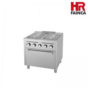 COCINA CON HORNO BASIC SERIE 750 DE 4 FUEGOS DE GAS