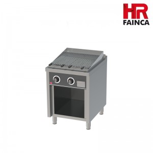 BARBACOA ESTANTE SERIE 750 A GAS 2 GRIFO