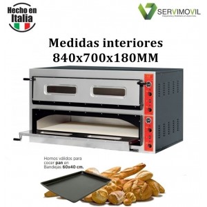 HORNO ELECTRICO DE PAN Y PIZZA T22