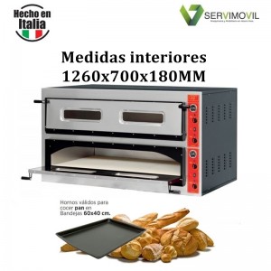 HORNO ELECTRICO DE PAN Y PIZZA T33