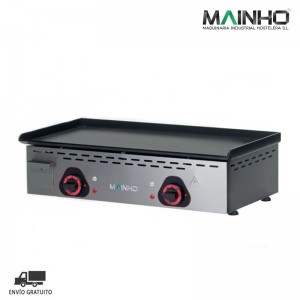 PLANCHA PAVONADA A GAS 60 CM ECO-60PV - MAINHO