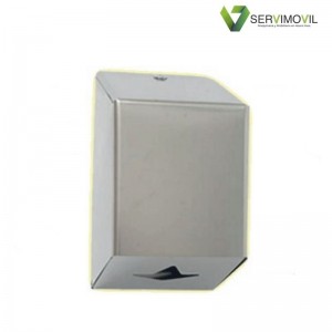 DISPENSADOR PAPEL MECHA INOX