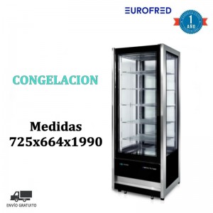 ARMARIO 4 CARAS CRISTAL PASTELERIA CONGELACION RS 725 TB