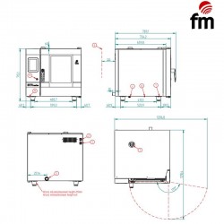HORNO GASTRO STR 106 V1 ELECTRICO