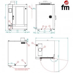 HORNO GASTRO STR 610 V1 GAS