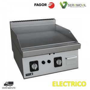 FRY TOP CROMO DURO ELECTRICO FAGOR CI-FTE608T 2 C S