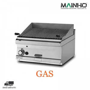 PARRILLA A GAS PIEDRA LÁVICA INOX CWT-66G