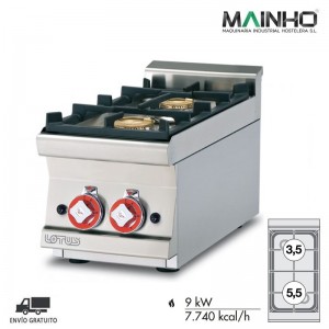 COCINA SOBREMESA VERTICAL GAS PCT-63G