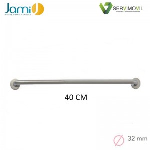 BARRA DE SUJECION ACERO INOX SATINADO 40CM