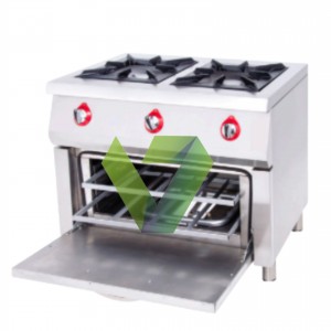 COCINA A GAS  CON HORNO 2 FUEGOS DRNKUSP-1060-LPG 