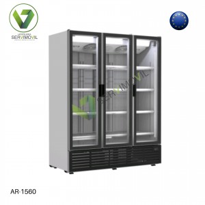 ARMARIO EXPOSITOR REFRIGERACIÓN 3 PUERTAS AR-1560