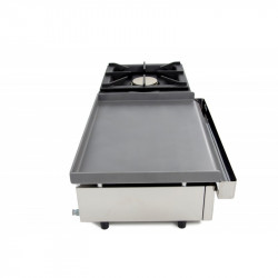 PLANCHA GAS LAMINADA CON FOGON