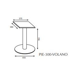 PIE SOPORTE