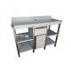 MUEBLE CAFETERO DE ACERO INOXIDABLE FMC100