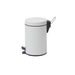 PAPELERA PEDAL DE 3 LITROS INOX BRILLO PAPELERA PEDAL DE 3 LITROS INOX BRILLO