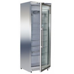 ARMARIO EXPOSITOR DE CONGELACIÓN 400L INOX. BD-400G