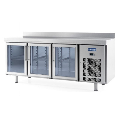 MESA REFRIGERADA PUERTA CRISTAL INFRICO