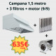 CAMPANA INDUCTRIAL COMPLETA 1500