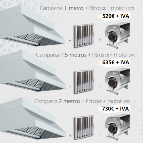 CAMPANA INDUSTRIAL COMPLETA