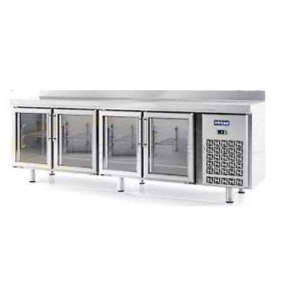 MESA REFRIGERADA PUERTA CRISTAL INFRICO