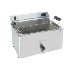 FREIDORA ELÉCTRICA 16 L SOBREMOSTRADOR FKGPT-16-LB LA BARI 