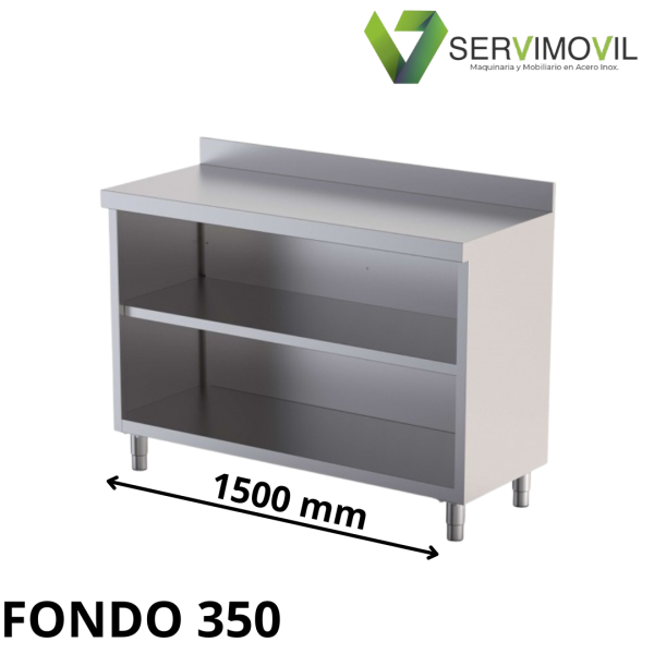 MUEBLE ESTANTERIA CONTRAMOSTRADOR 1500MM