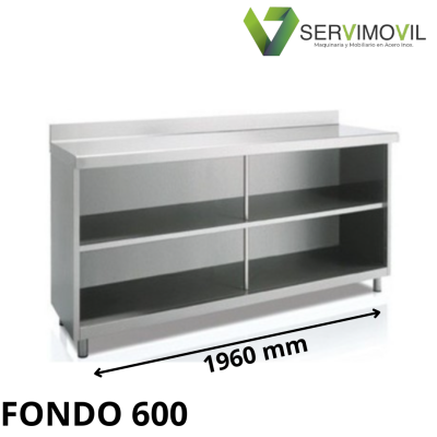 MUEBLE ESTANTERIA CONTRAMOSTRADOR 1960MM IEST INFRICO