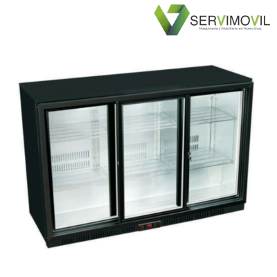 ARMARIO EXPOSITOR DE REFRIGERACION 3 PUERTAS CRISTAL ARMARIO EXPOSITOR DE REFRIGERACION 3 PUERTAS CRISTAL