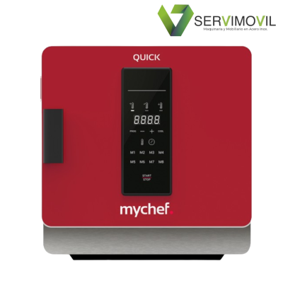 HORNO ULTRARAPIDO ROJO DIGITAL SIN CATALIZADOR