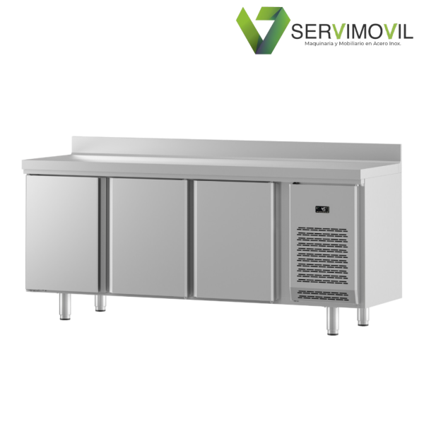 BAJO MOSTRADOR 3 PUERTAS REFRIGERACION IM603P INFRICO