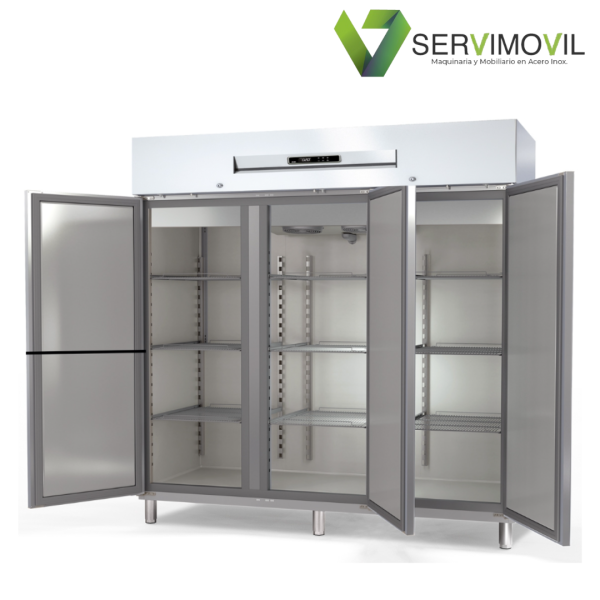 ARMARIO CONGELACION GASTRONORM 2/1 DE 3 PUERTAS CRISTAL