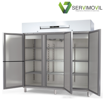 ARMARIO REFRIGERACION GASTRONORM 2/1 DE 4 PUERTAS ARMARIO REFRIGERACION GASTRONORM 2/1 DE 4 PUERTAS