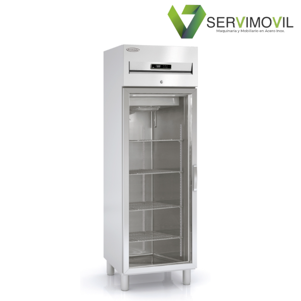 ARMARIO REFRIGERACION EURO SNACK DE 1 PUERTA CRISTAL