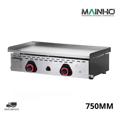 PLANCHA DE CROMO DURO A GAS 75 CM ECO-75CD - MAINHO PLANCHA DE CROMO DURO A GAS 75 CM ECO-75CD - MAINHO