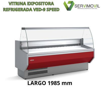 VITRINA EXPOSITORA REFRIGERADA VED-9 CURVO VITRINA EXPOSITORA REFRIGERADA VED-9 CURVO
